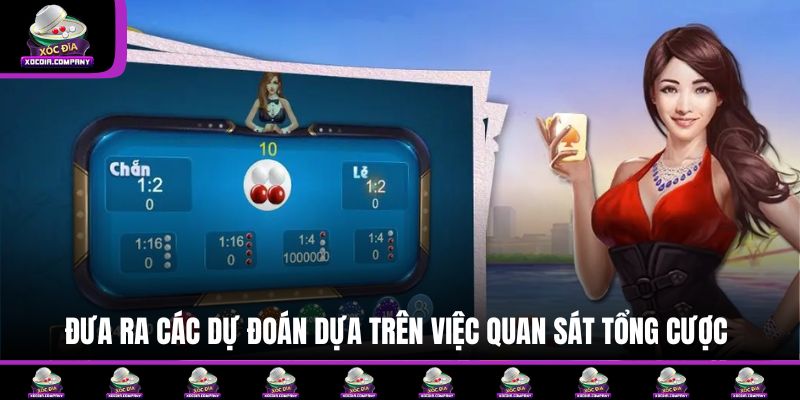 Đưa ra các dự đoán dựa trên việc quan sát tổng cược