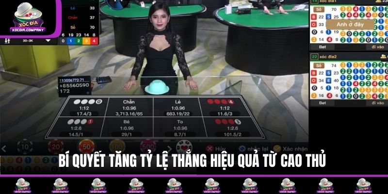 Bí quyết tăng tỷ lệ thắng hiệu quả từ cao thủ