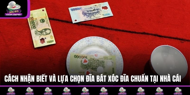 Cách nhận biết và lựa chọn đĩa bát xóc đĩa chuẩn tại nhà cái Xóc Đĩa