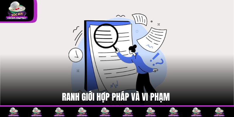 Chơi xóc đĩa bị phạt không theo góc nhìn pháp lý