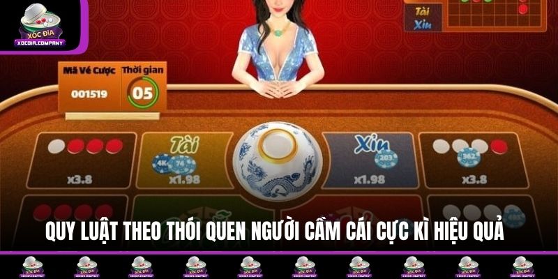 Quy luật theo thói quen người cầm cái cực kì hiệu quả