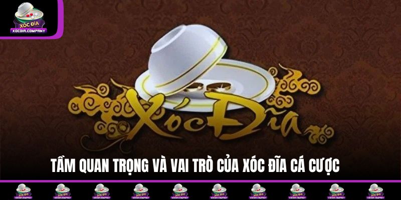 Tầm quan trọng và vai trò của xóc đĩa cá cược  