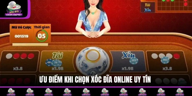 Ưu điểm khi chọn lựa game xóc đĩa online